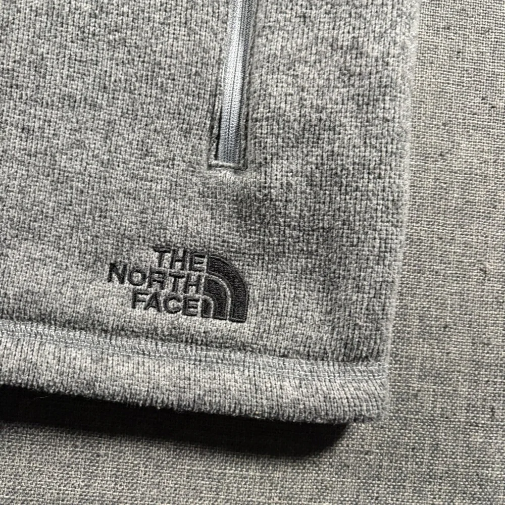 The North Face Gordon Lyons Fleece Vest Mens Large Gray Full Zip NF0A47FA